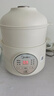美的（Midea）電燉鍋電蒸鍋 煮粥嬰兒輔食鍋專用燉湯盅煲湯鍋輔食鍋燉盅1L隔水燉 蒸燉一體多功能鍋 MD-DZE1068 曬單實拍圖