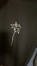GXG男裝 2024年夏季潮流撞色印花寬松短袖男 黑色 185/XXL 曬單實(shí)拍圖