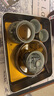 來(lái)尊老陶泥墨龍出海馬蹄三才蓋碗茶杯開(kāi)片釉高檔龍紋陶瓷泡茶碗小套裝 【墨龍出海-馬蹄蓋碗6件套】簡(jiǎn)裝 曬單實(shí)拍圖