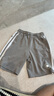 Converse匡威兒童裝男童短褲夏季新款中大童運動(dòng)褲五分褲 中性灰 140 /60 【建議身高128-140cm】 曬單實(shí)拍圖
