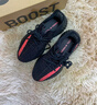 阿迪達(dá)斯Yeezy350黑粉椰子夏日透氣青少年學(xué)生運(yùn)動(dòng)休閑鞋 36.5 曬單實(shí)拍圖