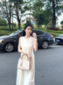 香港輕奢大牌真皮包包女奢侈品牌手提包女士斜挎包七夕情人節(jié)禮物 米白色【送高檔禮品袋】 女生生日禮物實用送女友送老婆 曬單實拍圖