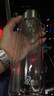 希諾（HEENOOR） 雙層玻璃杯男女士泡茶杯隔熱大容量水杯便攜戶外提環(huán)運(yùn)動(dòng)杯子 本色 400ml 曬單實(shí)拍圖