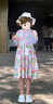 迪士尼夏連衣裙2025新款裙子女孩印花女童碎花裙PBZPL3057 夢(mèng)幻粉 140 曬單實(shí)拍圖