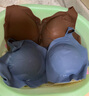 ubras無(wú)尺碼浪花領(lǐng)文胸收副乳內(nèi)衣女無(wú)痕小胸聚攏文胸?zé)o鋼圈胸罩 胡桃木(美拉德色)-背勾 均碼 (100-130斤) 曬單實(shí)拍圖