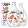 媽媽壹選植物香氛天然洗衣液18.5斤（3.25L+2L+袋2L*2）嬰童寶媽洗衣可用 曬單實拍圖