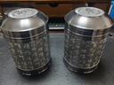 自像堂純錫百福罐 錫制茶葉罐錫罐錫器茶罐茶具存茶罐大號(hào)密封禪意 大號(hào)錫制茶葉罐（百福） 曬單實(shí)拍圖