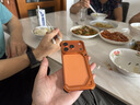 Eary【9字支架殼】適用蘋(píng)果iphone17promax手機殼鋁合金屬無(wú)邊框超薄鏤空散熱半包保護套新款高級創(chuàng  )意 星宇橙【極簡(jiǎn)無(wú)邊框/隱藏支架/氣囊防摔】 蘋(píng)果17Promax 曬單實(shí)拍圖