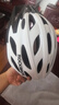 洛克兄弟（ROCKBROS）兒童騎行頭盔青少年自行車(chē)頭盔風(fēng)鏡男女山地公路車(chē)國標CE安全帽 磨砂白(灰色+透明護目鏡) M（54~58cm頭圍） 曬單實(shí)拍圖