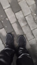 GUQIAN夏季透氣男鞋2025新款鞋子男網(wǎng)面網(wǎng)鞋運動(dòng)跑步休閑百搭黑色潮鞋 黑藍 42 (260mm) 曬單實(shí)拍圖