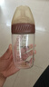 goole kids嬰兒防脹氣玻璃奶瓶0-3-6個月寶寶寬口徑斷奶奶嘴寬口徑240ml 曬單實拍圖
