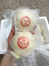 李記鴻福山東特產(chǎn)青島嶗山正宗王哥莊大饅頭純手工全麥特產(chǎn)鐵鍋膠東大餑餑 【王哥莊直發(fā)】【家庭裝】 福字 三斤大饅頭*1個 曬單實拍圖