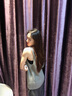 皓娥露背無(wú)袖針織小吊帶背心女馬甲夏季性感辣妹寬松韓系慵懶風(fēng)上衣 【灰色】均碼 曬單實(shí)拍圖