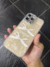 品盟（PISMEXOK）【自帶鏡頭膜】適用于蘋果iphone16/15promax手機殼秋冬感貝殼紋珍珠蝴蝶保護套創(chuàng)意少女款外 【蝴蝶結(jié)+手掛繩】自帶鏡頭膜 iPhone 16 Pro Max 曬單實拍圖