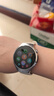 HUAWEI WATCH 5 42mm基礎(chǔ)款不銹鋼表殼金星白素皮復(fù)合表帶watch5首創(chuàng)X-TAP智感窗鴻蒙腕上小藝eSIM通信 曬單實(shí)拍圖