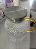 京東京造 涼水壺 高硼硅玻璃茶水分離耐熱耐高溫冷水壺泡茶杯大容量1.8L 曬單實拍圖