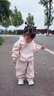 G.DUCKKIDS小黃鴨女寶寶秋裝女童套裝一歲嬰兒衣服小女孩春秋休閑衛(wèi)衣兩件套 粉紅色l兩件套 80 尺碼6-12月【75-85cm】 曬單實(shí)拍圖