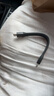 綠聯(lián)全功能type-c數(shù)據(jù)線usb4 ctoc雙頭短線PD240W快充兼容雷電4 40Gbps高速傳輸適用手機電腦硬盤75176 曬單實拍圖