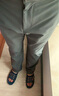 安德瑪（UNDERARMOUR）春夏Tech男子梭織輕盈高爾夫運(yùn)動長褲1376625灰色012 32/32 曬單實(shí)拍圖