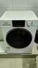 松下（Panasonic）滾筒洗衣機全自動超薄10公斤洗烘一體溫水泡沫凈【小白盒輕享版】1.1洗凈比 XQG100-F1RD3 曬單實拍圖