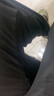 雋裳品牌銅氨絲闊腿褲女春季女士褲子黑色休閑垂感直筒褲50歲高檔女褲 黑色【長褲】 2XL 適合135-150斤 曬單實拍圖