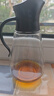 樂扣樂扣（LOCK&LOCK）玻璃油壺防漏油瓶調(diào)味醬油米醋瓶廚房家用大容量自動開合 黑色CKO101BLK 550ML 曬單實拍圖
