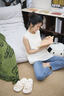 潔麗雅浴室漏水拖鞋女夏季2025新款室內(nèi)居家用衛(wèi)生間洗澡防滑速干涼拖男 彩色卡皮豚 37-38 【標(biāo)準(zhǔn)碼】 曬單實拍圖