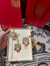 戶(hù)璃中國特色禮物送老外國粹京劇臉譜中國風(fēng)金屬書(shū)簽鑰匙扣U盤(pán)禮盒精美文藝古風(fēng)學(xué)生用紀念品端午節禮 京劇熊貓書(shū)簽（穆桂英） 曬單實(shí)拍圖