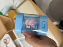 得力（deli）電動(dòng)文具套裝禮盒 電動(dòng)卷筆刀洞洞鉛筆桌面吸塵器電動(dòng)橡皮擦學(xué)生文具生日畢業(yè)禮物藍(lán)色 曬單實(shí)拍圖