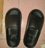 名創(chuàng  )優(yōu)品（MINISO）拖鞋女士夏季居家用踩屎感eva厚底浴室內洗澡防滑軟彈情侶涼拖鞋 經(jīng)典黑 40-41 【適合39-40腳穿】 曬單實(shí)拍圖