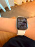 Apple/蘋果 Watch Series 10 智能手表GPS款42毫米玫瑰金色鋁金屬表殼淡桃粉色運(yùn)動(dòng)型表帶S/M MX1R3CH/B 曬單實(shí)拍圖