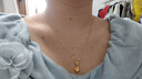 周大生 CHOW TAI SENG黃金項(xiàng)鏈足金四葉草吊墜女金項(xiàng)鏈情人節(jié)生日禮物送女友老婆媽媽 足金項(xiàng)鏈約1.95-2.05g【限定禮盒】 曬單實(shí)拍圖