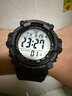 卡西歐（CASIO）運(yùn)動(dòng)手表AE-1500系列 休閑防水多功能學(xué)生手表 男士生日禮物禮品 AE-1500WHX-1AVDF 曬單實(shí)拍圖