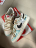 耐克（NIKE）球鞋定制  Dunk Low麻繩解構(gòu)刺子繡復古做舊低幫男女板鞋 定制不退不換 首單福利聯(lián)系客服 40.5 曬單實拍圖