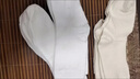 棉十三白色襪子女士中筒襪新疆棉10A抗菌防臭女襪純色長(zhǎng)襪秋冬季5雙裝 曬單實(shí)拍圖