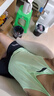李寧運動(dòng)套裝男夏季速干馬拉松專(zhuān)用比賽服田徑冰絲透氣背心短褲訓練衣 清涼綠馬拉松套裝 XL/180 (150-165斤) 曬單實(shí)拍圖