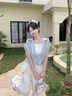 Grace Girl月濺星河項(xiàng)鏈女高級(jí)感輕奢吊墜氣質(zhì)鎖骨鏈送女友生日情人節(jié)禮物 月濺星河項(xiàng)鏈【刻字、賀卡】 曬單實(shí)拍圖