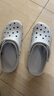 卡駱馳（crocs）檀健次同款洞洞鞋男女鞋涼拖拖鞋沙灘涼鞋 10001-1FT M8W10 曬單實(shí)拍圖