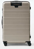 無印良品（MUJI） 可自由調(diào)節(jié)拉桿高度 硬殼拉桿箱(75L) 行李箱旅行箱約28英寸 米色5S 28英寸 曬單實(shí)拍圖