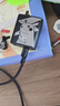 HAPPYMAKER潮牌款充電器數據線(xiàn)保護套120W適用iQOONeo9sPro/iQOO13防斷裂修復神器iQOONeo8/Neo7充電線(xiàn)纏繞線(xiàn) vivo120W雙c四件套印花款【暗灰皮神】 曬單實(shí)拍圖