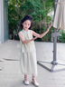 皮爾卡丹（pierre cardin）童裝女童套裝夏季2025夏裝新大童短袖闊腿褲兩件套兒童速干防蚊褲 圖片色 160 尺碼13~14歲【150-160cm】 曬單實(shí)拍圖