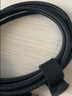 貝爾金（BELKIN）蘋果數(shù)據(jù)線 PD快充 Type-C轉Lightning充電線 MFi認證 iPhone手機充電線 1米黑色編織 CAA004 曬單實拍圖