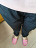 特步運(yùn)動(dòng)褲夏季女褲冰絲褲子女士透氣黑色寬松休閑速干學(xué)生束腳九分褲 正黑色【束口小腳/口袋拉鏈】 2XL /180 曬單實(shí)拍圖