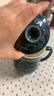 乾唐軒活瓷祥龍獻瑞 茶杯陶瓷高級泡茶杯帶蓋茶水分離帶過濾辦公杯禮盒 寶石藍+碧璽釉420ml 曬單實拍圖