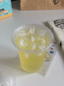 雙槍（Suncha）咖啡杯一次性奶茶杯冰飲料杯子帶蓋加厚茶水果汁杯子400ml*20套  曬單實拍圖