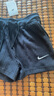 耐克（NIKE）女運動(dòng)短褲 夏季 針織超短褲 三分褲 時(shí)尚百搭 DV7863-010 黑 S 曬單實(shí)拍圖