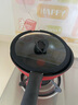 特福（Tefal）鍋具套裝百變鍋可拆卸煎炒鍋有鈦不粘鍋六件套千葉玫瑰紅 曬單實(shí)拍圖