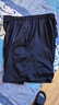 安德瑪（UNDERARMOUR）春夏Tech Vent男子7英寸針織訓(xùn)練運(yùn)動短褲1388645 黑色001 XL 曬單實拍圖