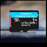 金士頓（Kingston）大疆pocket3無人機Action4 5pro存儲卡TF卡MicroSD監(jiān)控攝像運動相機行車記錄儀高速內(nèi)存卡U3V30A2 SDCG4/256G【讀速200M/S丨4K拍攝 曬單實拍圖