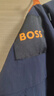 BOSS博斯【禮物】男士2025夏季新款啞光褶皺面料寬松版型襯衫 404-深藍色 L 曬單實(shí)拍圖